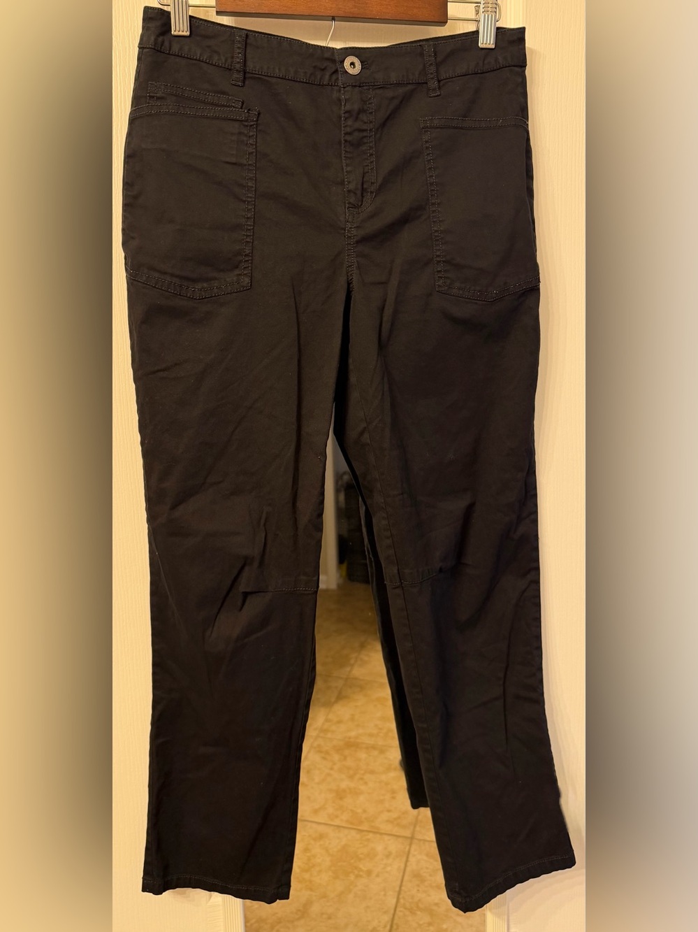 Women's Black Cargo Utility Pants